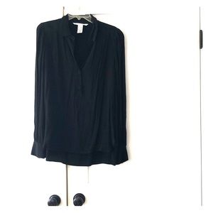 DVF Black tunic